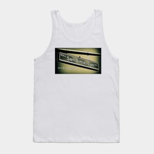 San Dimas Canyon Road, San Dimas, California by Mistah Wilson Tank Top